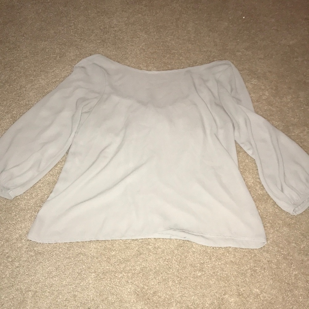 Grey blouse